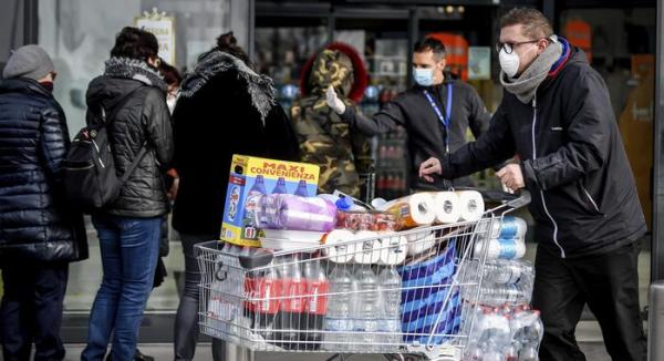 Московские магазины могут обязать запасать продукты на случай распространения коронавируса